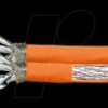 CPV0065 Cat.7 Installation cable S/FTP AWG23 1000 MHz, duplex, orange, 5