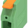 PCB terminal, 1 pole, pitch 5 mm, AWG 24-12, 24 A, push-in, green, 1190296