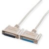 Kabel Roline Rs232 D25 M/F, 6 M