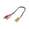 ZRS-AUX-Fiat.01 Adapter AUX-RCA Alfa Fiat Lancia Smart