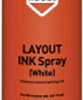Farba w aerozolu Biały 400ml Rocol Layout Ink Spray