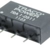 DC converter, 10.8-13.2 VDC, 1 W, 1 output, 9 VDC, 86.5 % efficiency, TRA 1-1219