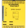 Przekaźnik bezpieczeństwa, kat. bezp.: 3, SIL: 2, SRB 324ST, Uz: 24 V ac/dc, Schmersal