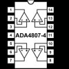 3.1 nV/√Hz, 1 mA, 180 MHz, Rail-to-Rail Input/Output Amplifier