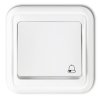 LIZA Przycisk /dzwonek/ podświetlany biały WPT-4L