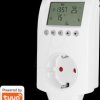 SH0106 Switchable WLAN socket, thermostat