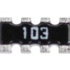 Drabinka rezystorowa ±5% 100Ω Izolacja, 4 x 0402 (1005M) KOA