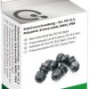 Cable gland kit, 5 pieces, PG13.5, Clamping range 6 to 12 mm, IP68, black, 2102CA119