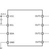 4-channel I2C interface RGBW LED driver with auto animation control | DRL | 8 | -40 to 125