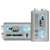 Ansmann 5035453 PP3 9V Rechargeable 300mAh NiMH Cell 1 Pack