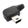 USB mini B kątowy wtyk 5pin do lutowania przewodów