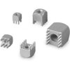 PCB terminal, wire-to-board high-current connectors M4, 8 pole, pitch 2.54 mm, 160 A, press-fit, metal, 7460307