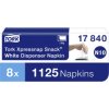 Tork 17840 Xpressnap Snack Napkins 1-Ply Small Size for Self-Service