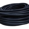 Rura karbowana 320N czarna 20,2/16mm 17016C /30m/