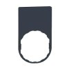 Legend plate 30 x 50 mm, plastic