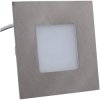 Heitronic 27693 LED Recessed Light 2W Monochrome Stainless Steel