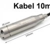 Sonda hydrostatyczna poziomu cieczy; 1m; kabel 10m
