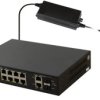 SWITCH POE PULSAR SF108-90W 10-PORTÓW (8xPoE + 2xUPLINK/2xSFP)