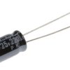 Kondensator 220μF 25V dc Radialny, Otwór przelotowy Rubycon roztaw: 2.5mm 6.3 (Dia.) x 11mm