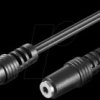 2.5-mm stereo plug > 2.5-mm stereo coupling