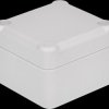 Industrial housing, 51 x 49 x 36 mm, IP65, light gray
