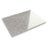 Płyta akrylowa PMMA - 3mm - 400x600mm - Glitter Silver - 1szt.