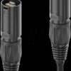 IQ-CAT6A-NR300 Patch cable Cat.6a, S/FTP, Neutrik RJ45 Plug, black, 30 m