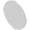 EAO 61-9707.7 Marking plate clear D19,7 plastic transparent