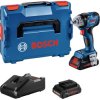 Wkrętarka udarowa akumulatorowa Bosch Professional GDS 18V-330 HC 06019L5002 18 V zaw. 2 akumulatory, zaw. ładowarkę, za