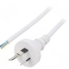 S27-3/10/5WH Kabel: 3x1mm2, AS/NZS 3112 (I) wtyk, 5m, 10A