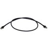 Telephone cable, RJ45 plug, straight to RJ45 plug, straight, Cat 5e, PUR, 10 m, black, 09459711151