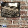 Amiga 500 Rustic Finish - Metal Sign