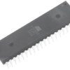 Mikrokontroler Microchip AT89S51-24PU AT89S51 PDIP 40-pinowy Otwór przelotowy 8051 4kB 8 bit 32 MHz, 128 bit RAM Flash,