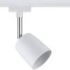 Lampa do systemu szynowego, wysokonapięciowego Paulmann Cover 95336 GU10 10 W LED biały, chrom