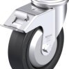 Blickle 941878 LER-POEV 125KA-FI-FA Rolka obrotowa z blachy stalowej Średnica koła: 125 mm Maksymalne obciążenie: 150 kg