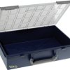 Assortment box, without drawers, blue, (W x D) 338 x 261 mm, ASSORTER 80 4X8-0