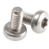 Śruba maszynowa łeb z łbem walcowym soczewkowym Stal nierdzewna długość 6mm