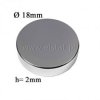 Magnes neodymowy okrągły 18x2mm