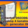 Oscyloskop cyfrowy USB DSO3064A produkcji Hantek + generator funkcyjny DDS