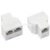 Rozgałęźnik sieciowy RJ45 GN/2GN 8P8C.