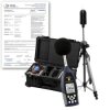 PCE Instruments Decybelomierz Kalibracja (ISO) Rejestrator danych PCE-430-EKIT-ICA 22 - 136 dB 3 Hz - 20 kHz USB