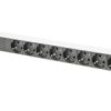 Listwa Zasilająca Pdu 19 Rack 8X Gniazdo Schuko 2M 1X Wtyk C14 10A Aluminiowa...