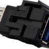 Merten Płytka przycisku Gniazdo USB czarny MEG4582-0001 1 szt.