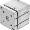 Siłownik kompaktowy skok: 25mm Festo Ø 100mm dwustronnego działania Action ADNGF-100-25-PPS-A
