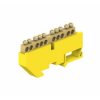 Listwa zaciskowa ochronna 10-modułowa/10x16mm2/Żółta/TM/ LZ1001-Z R739548 AN-KOM