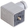 Złącze zaworowe przyłączeniowe do gniazda kabla typ A 3-pinowe 250 V GDM 2016 grau