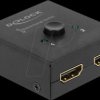 64072 HDMI 2 - 1 Switch bidirectional 4K 60 Hz compact