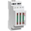 Wskaźnik napięcia modułowy 3-fazowy L1-N/L2-N/L3-N 195-245V LDM-30 EXT10000031
