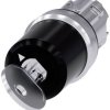 Siemens 3SU10505BC010AA0 3SU1050-5BC01-0AA0 Przełącznik kluczykowy 1 x 45 ° IP66, IP67, IP69/IP69K 1 szt.