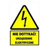 Naklejka - NIE DOTYKAĆ! 74x105 Trytyt 0879 UE